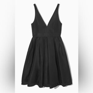 COS Black V-neck Cocktail Dress